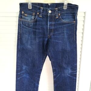 Ralph Lauren Double RL Slim Fit Selvdge Denim Jeans
